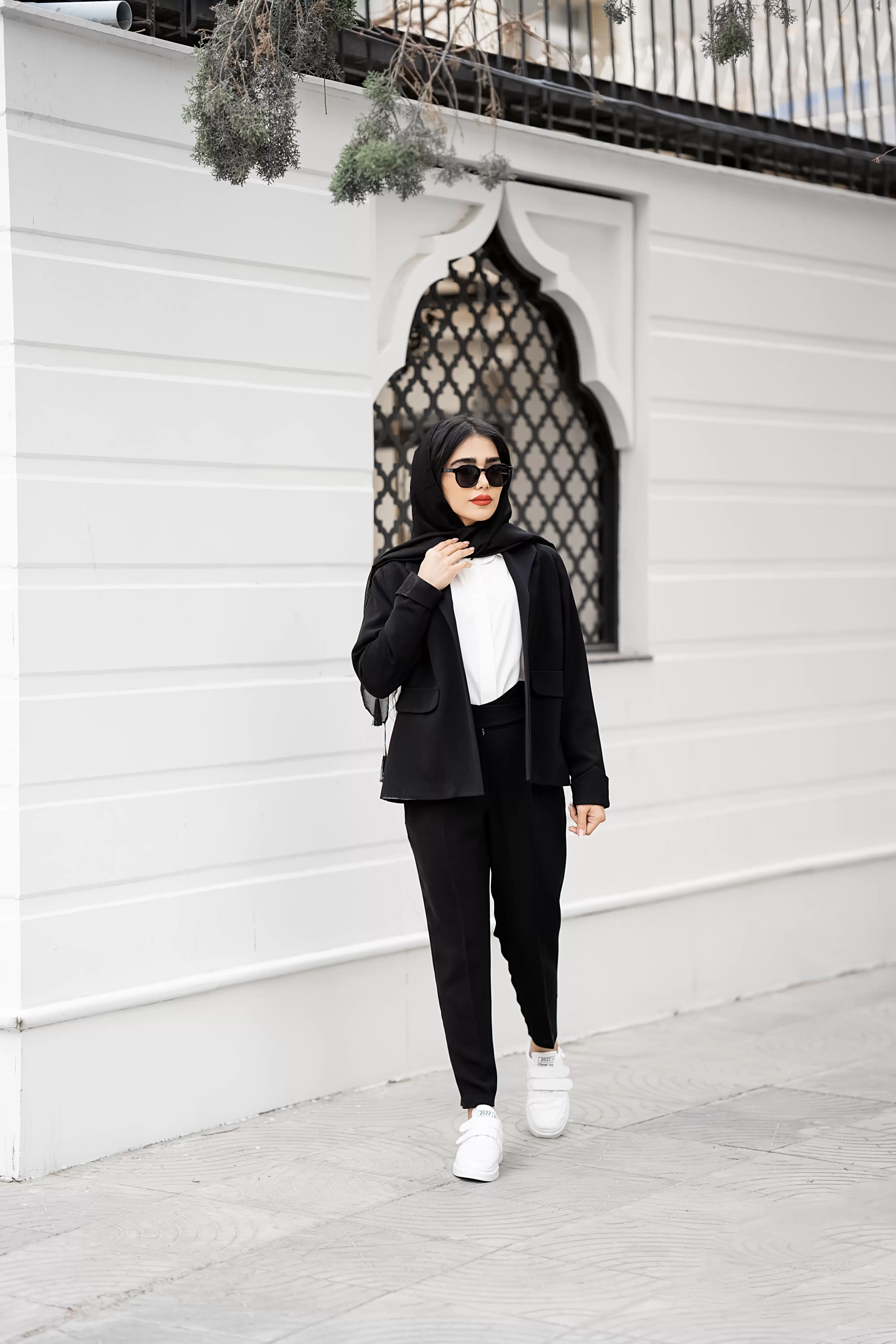 کت و شلوار کرپ مرویجت زنانه